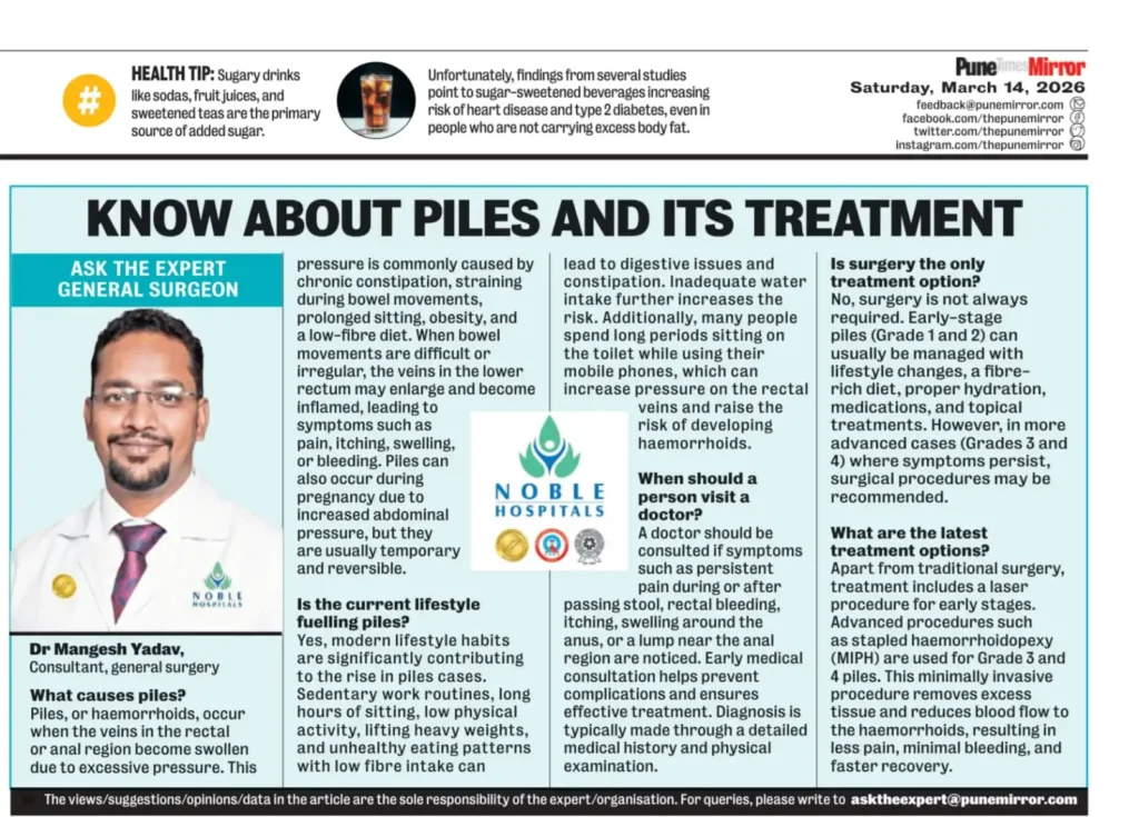 Dr. Mangesh Yadav - General Surgeon Hadapsar