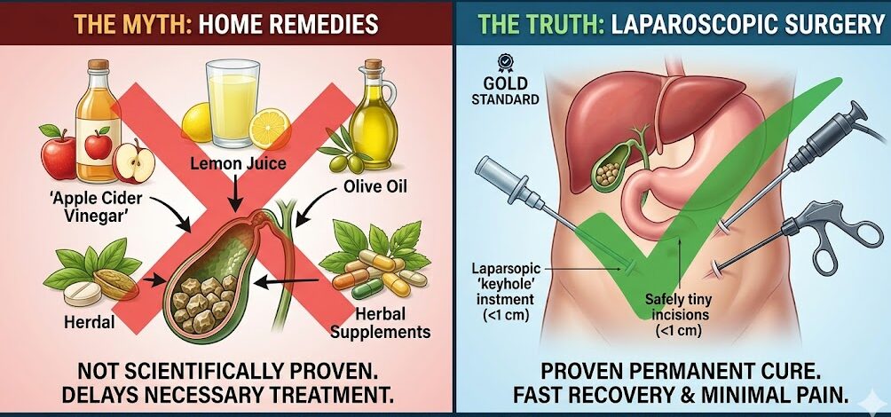 Why Home Remedies Do Not Work for Gallstones Treatment in Pune