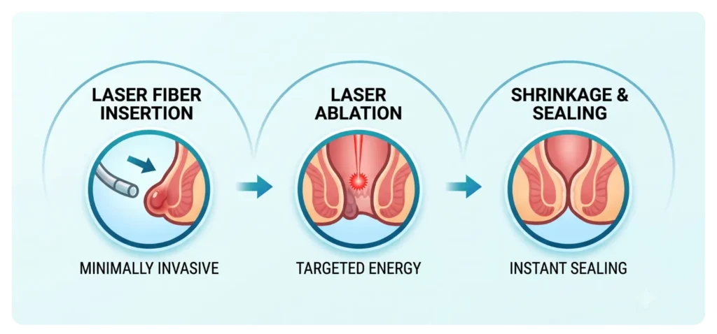 procedure of piles treatment