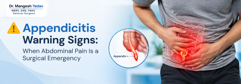 Appendicitis Warning Signs When Abdominal Pain Is a Surgical Emergency