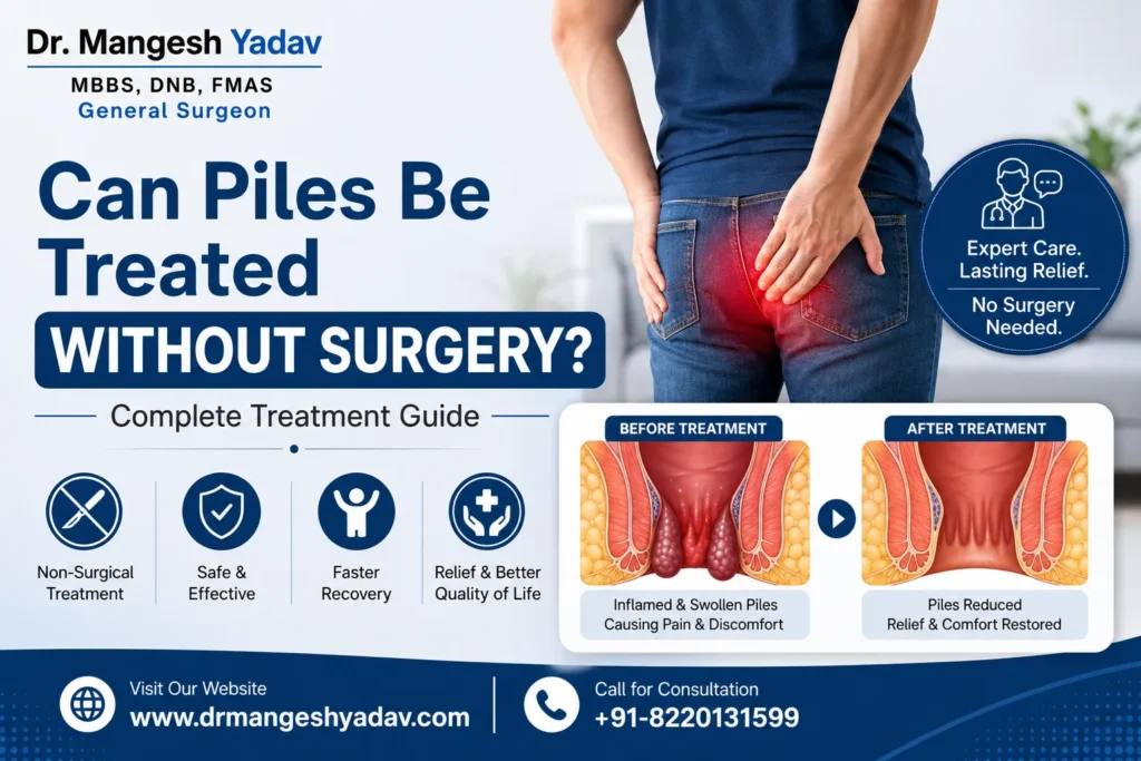 Can Piles Be Treated Without Surgery