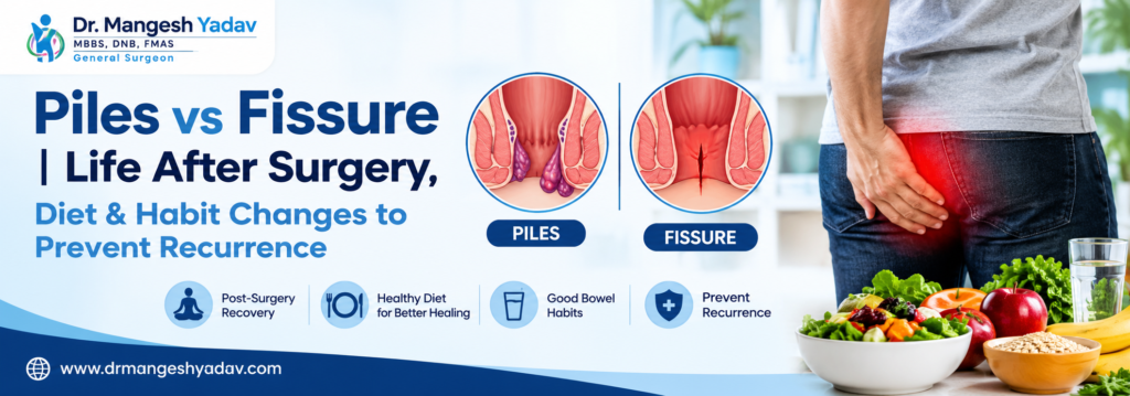 Piles vs Fissure Life After Surgery