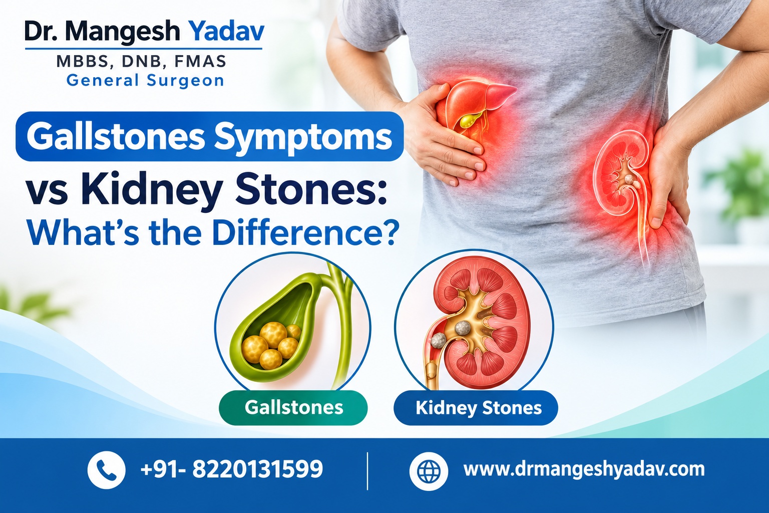 Gallstones Symptoms vs Kidney Stones Whats the Difference-